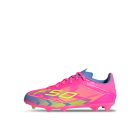 ADIDAS F50 LEAGUE FG/MG J - LUCID PINK/LUCID LEMON/BLUE FUSION