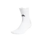 ADIDAS FOOTBALL GRIP PRINTED LIGHT CREW SOCKS - WHITE/BLACK