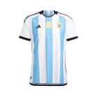 ADIDAS ARGENTINA 3S 2023 HOME PLAYER JERSEY - WHITE/LTBLUE