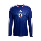 ADIDAS JAPAN 2026 HOME PLAYER LONG SLEEVE JERSEY - JAPAN BLUE/ASH BLUE