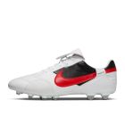 NIKE PREMIER III FG - WHITE/UNIVERSITY RED/BLACK