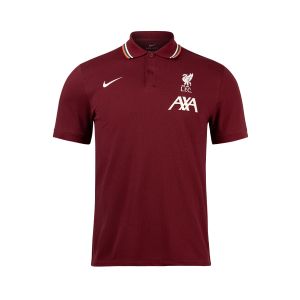 NIKE LIVERPOOL SLIM FIT POLO - TEAM RED/FOSSIL