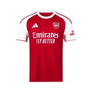 ADIDAS ARSENAL 2025/2026 HOME REPLICA JERSEY - BETTER SCARLET/WHITE
