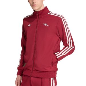 ADIDAS ARSENAL TERRACE ICONS TRACK TOP - TEAM COLL BURGUNDY