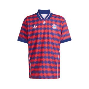 ADIDAS BAYERN MUNICH LIFESTYLER JERSEY - RED/DARK BLUE