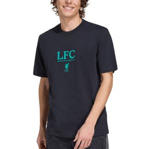 ADIDAS LIVERPOOL GRAPHIC TEE - BLACK