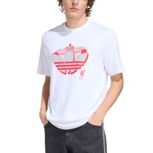 ADIDAS LIVERPOOL GRAPHIC TEE - WHITE