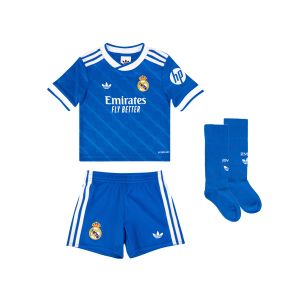 ADIDAS REAL MADRID 2025/2026 THIRD MINI JERSEY - BLUEBIRD