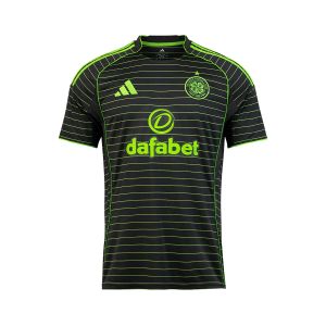 ADIDAS CELTIC FC 2025/2026 AWAY REPLICA JERSEY - BLACK
