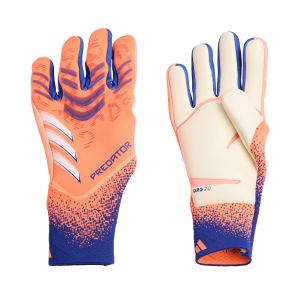 ADIDAS PREDATOR PRO GLOVES - SIGNAL CORAL/WHITE/LUCID BLUE
