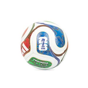 ADIDAS TRIONDA MINI + BALL - WHITE BLUE/POWER RED/AMAZON GREEN