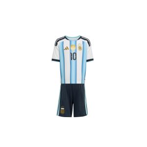 ADIDAS ARGENTINA 2026 HOME MINI JERSEY MESSI#10 - WHITE/ICEY BLUE/LIGHT BLUE