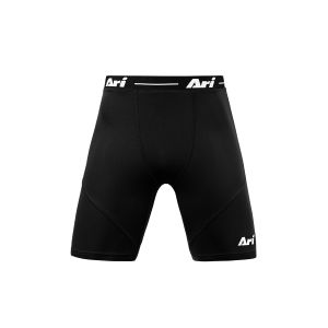 ARI COMPACT FIT SHORTS - BLACK/WHITE
