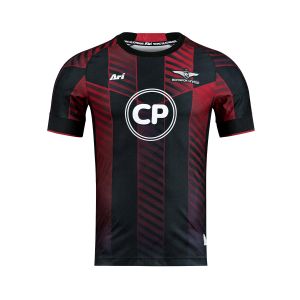 ARI TRUE BANGKOK UNITED 2023/2024 ACL HOME PLAYER JERSEY - BLACK/RED/SILVER