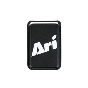 ARI DAILY PORTABLE MAGSAFE WALLET - BLACK/WHITE/BLACK