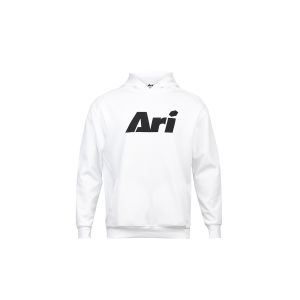 ARI KIDS ESSENTIAL HOODIE - WHITE/BLACK/WHITE