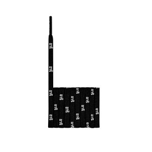 ARI THAI LETTERS SHOELACES - 5MM/125CM - BLACK/WHITE/BLACK