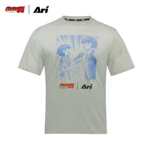 ARI X TSUBASA 2025 HANDSHAKE REGULAR TEE - GREY/BLUE/BLACK