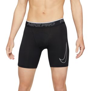NIKE PRO DRI FIT SHORTS - BLACK/WHITE