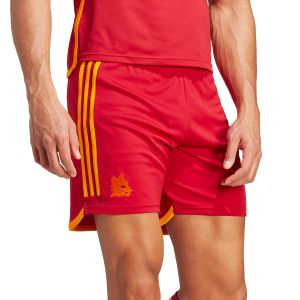 ADIDAS ROMA 2023/2024 HOME SHORTS - TEAM VICTORY RED