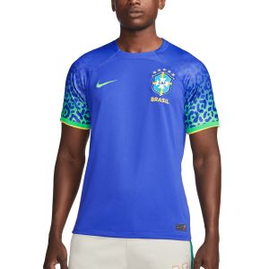 NIKE BRAZIL 2022 AWAY REPLICA JERSEY - PARAMOUNT BLUE/GREEN SPARK/GREEN SPARK