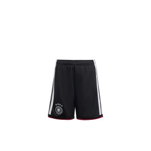 ADIDAS GERMANY 2026 HOME KIDS SHORTS - BLACK