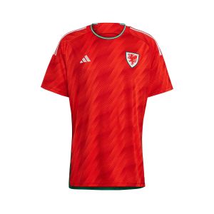 ADIDAS WALES 2022 HOME REPLICA JERSEY - RED