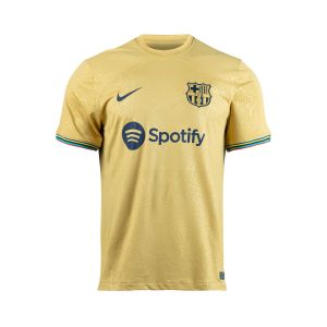 NIKE FC BARCELONA 2022/2023 AWAY REPLICA JERSEY - CLUB GOLD/OBSIDIAN