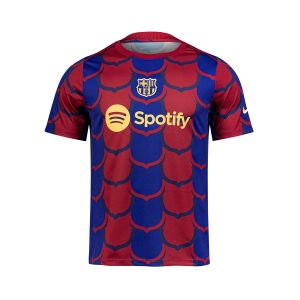 NIKE BARCELONA 2023/2024 ACADEMY PRO SS TOP SPECIAL EDITION PRE MATCH - DEEP ROYAL BLUE/CLUB GOLD