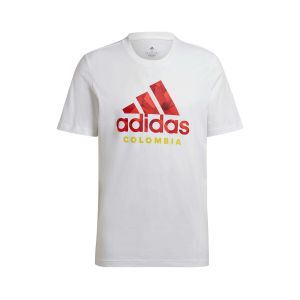 ADIDAS COLOMBIA 2022 DNA GR TEE - WHITE