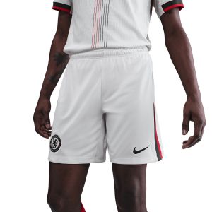NIKE CHELSEA 2025/2026 AWAY SHORTS - PHANTOM/SPEED RED/GALACTIC JADE