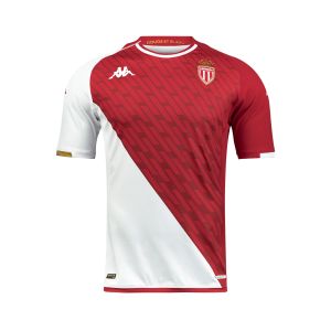 KAPPA AS MONACO 2023/2024 HOME PLAYER JERSEY - RED/WHITE