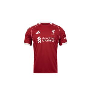 ADIDAS LIVERPOOL 2025/2026 HOME KIDS JERSEY - STRAWBERRY RED