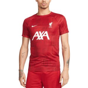 NIKE LIVERPOOL 2023/2024 ACADEMY PRO SS TOP PRE MATCH - GYM RED/WHITE