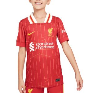 NIKE LIVERPOOL 2024/2025 HOME KIDS JERSEY - GYM RED/WHITE/CHROME YELLOW