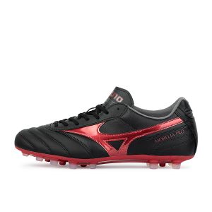 MIZUNO MORELIA II PRO AG - BLACK/MORELIA 40TH RED/BLACK