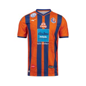 MIZUNO PORT FC 2025/2026 HOME REPLICA JERSEY - ORANGE/BLUE