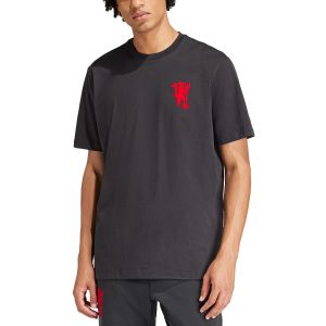 ADIDAS MANCHESTER UNITED CULTURAL STORY TEE - BLACK