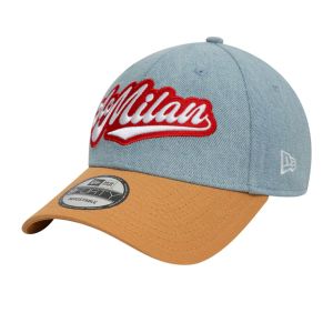 NEW ERA 9FORTY AC MILAN DENIM - DEEP SAND