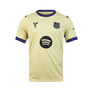 NIKE BARCELONA 2025/2026 AWAY REPLICA JERSEY - TEAM GOLD/TEAM GOLD/PERSIAN VIOLET/BLACK
