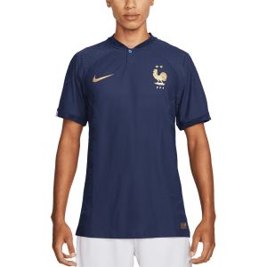NIKE FRANCE 2022 HOME PLAYER JERSEY - MIDNIGHT NAVY/METALLIC GOLD