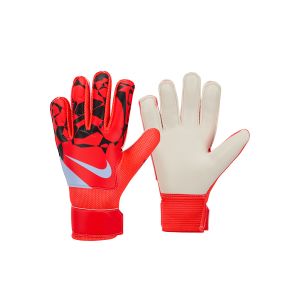 NIKE JR GOALKEEPER MATCH GLOVES - BRIGHT CRIMSON/BLACK/ROYAL TINT