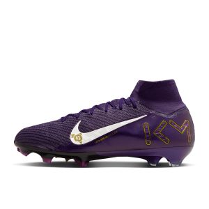 NIKE MERCURIAL SUPERFLY 10 ELITE KM FG - GRAND PURPLE/PALE IVORY