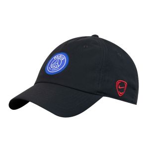 NIKE PARIS SAINT GERMAIN CLUB CAP T90 - BLACK/GLOBAL RED