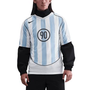 NIKE TOTAL 90 ENERGY JERSEYS - PSYCHIC BLUE/WHITE/BLACK/BLACK