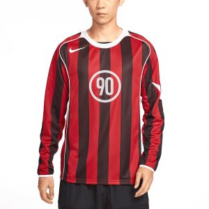 NIKE TOTAL 90 ENERGY LONG SLEEVE JERSEY - GYM RED/WHITE/WHITE/WHITE