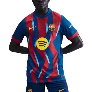 NIKE BARCELONA 2025/2026 FOURTH PLAYER JERSEY - GYM BLUE/GYM BLUE/SALSA RED/OPTI YELLOW