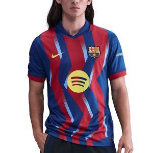 NIKE BARCELONA 2025/2026 FOURTH REPLICA JERSEY - GYM BLUE/GYM BLUE/SALSA RED/OPTI YELLOW