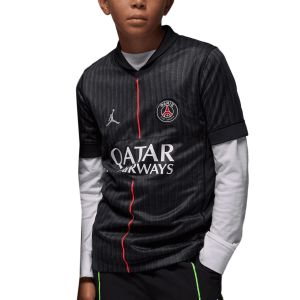 NIKE PARIS SAINT GERMAIN 2025/2026 FOURTH KIDS JERSEY - OFF NOIR/BLACK/PEARL PINK