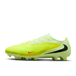 NIKE PHANTOM 6 LOW PRO FG - HYPER CRIMSON/BLACK/LIMELIGHT